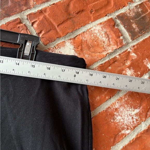 Eileen Fisher Womens Large Black Pull On Comfort Tapered Lounge Pants - Picture 5 of 9